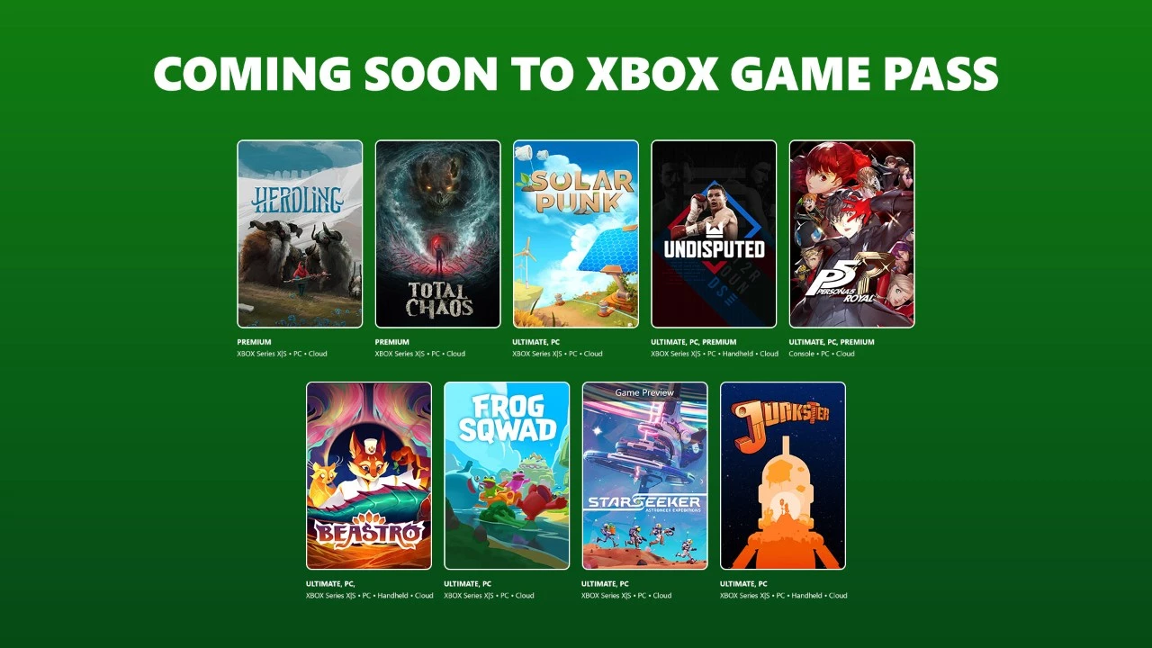 Persona 5 Royal Headlines June Xbox Game Pass Additions as Popular Titles Depart the Service